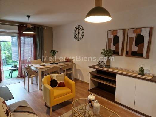 Appartement meublé avec jardin