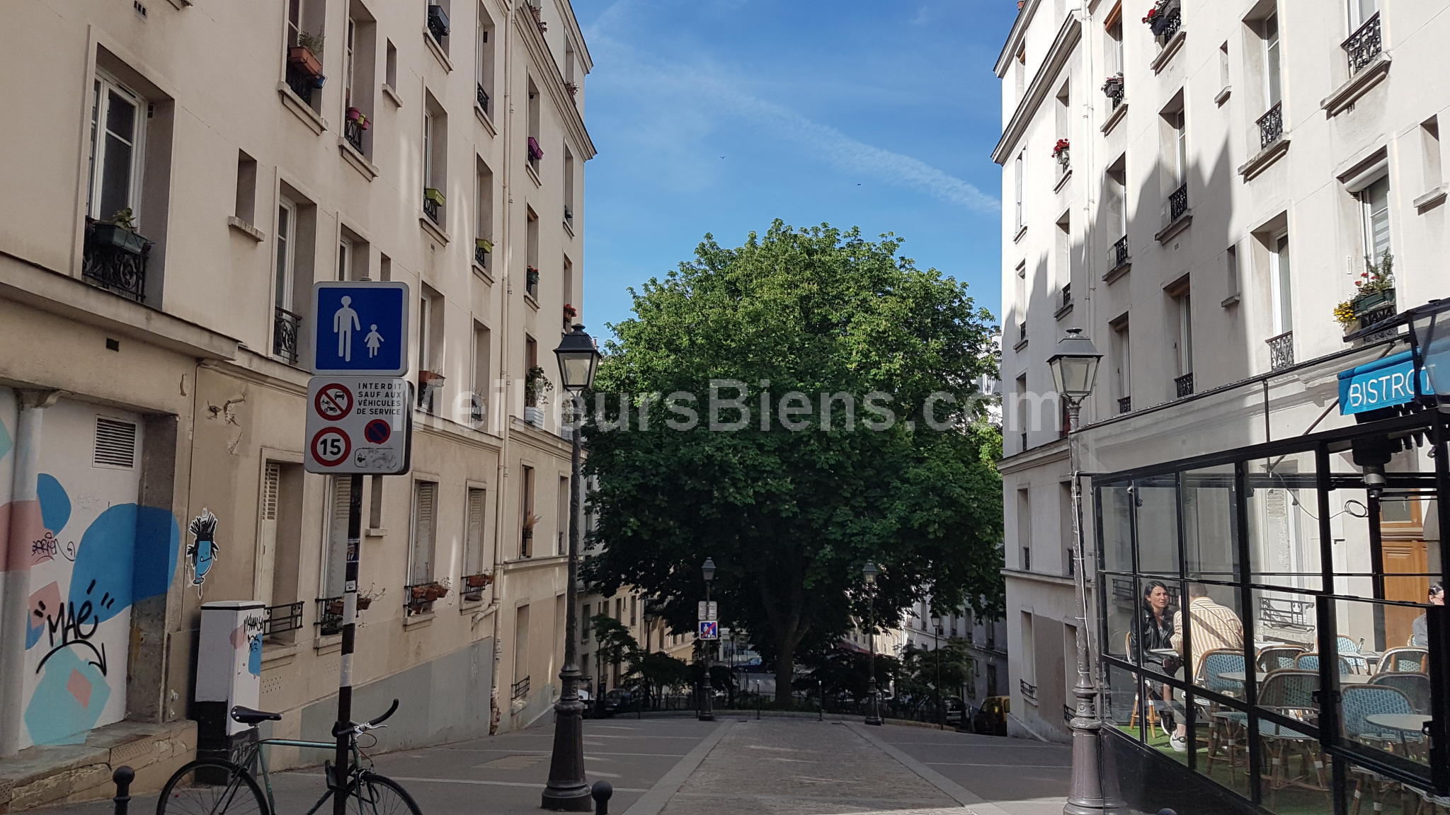 75019 Square Bolivar, 3 pièces lumineuses avec cachet