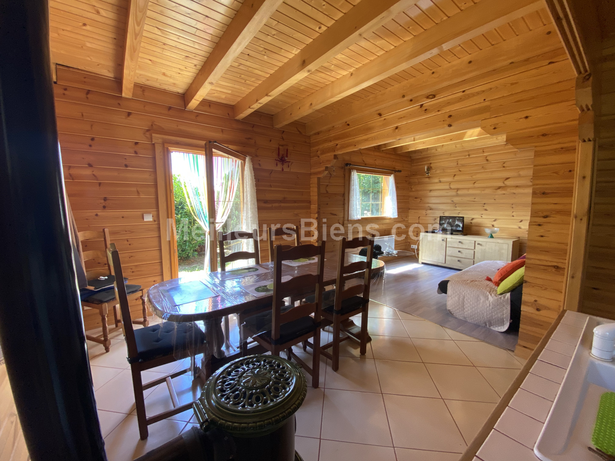 Vosges, en exclusivité à Ainvelle chalet meublé type T3 avec jardin et garage