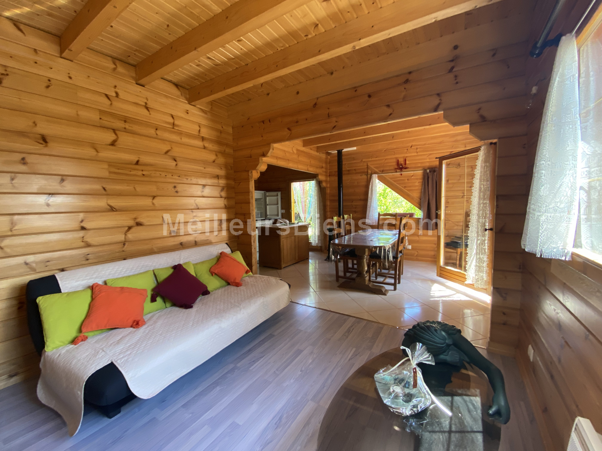 Vosges, en exclusivité à Ainvelle chalet meublé type T3 avec jardin et garage